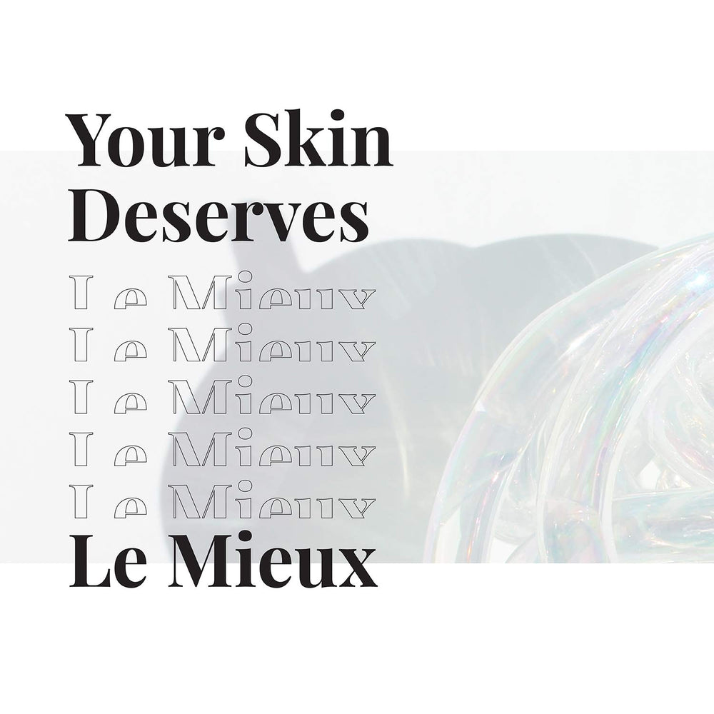 Le Mieux Peptide Foam Cleanser features red algae extract for hydrating cleanse during routine.