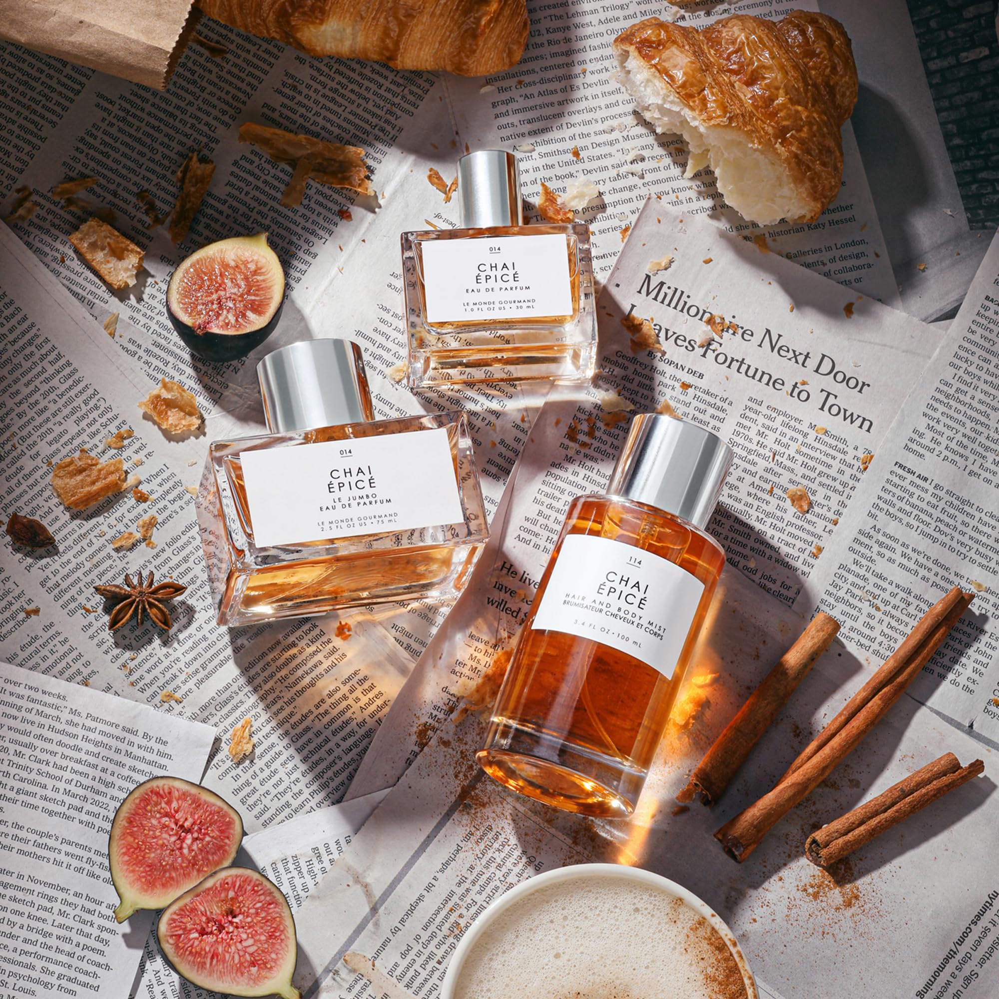 Le Monde Gourmand chai-epice gift packaging ready for gifting