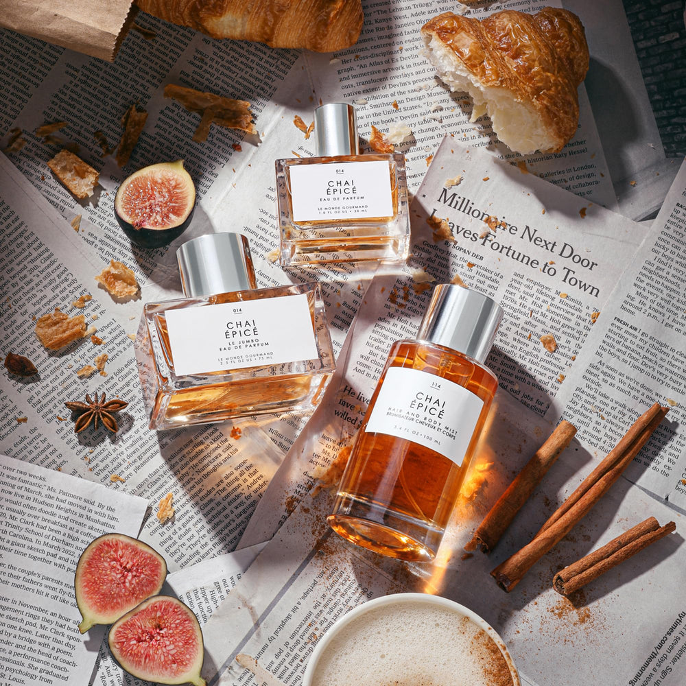 Le Monde Gourmand chai-epice gift packaging ready for gifting