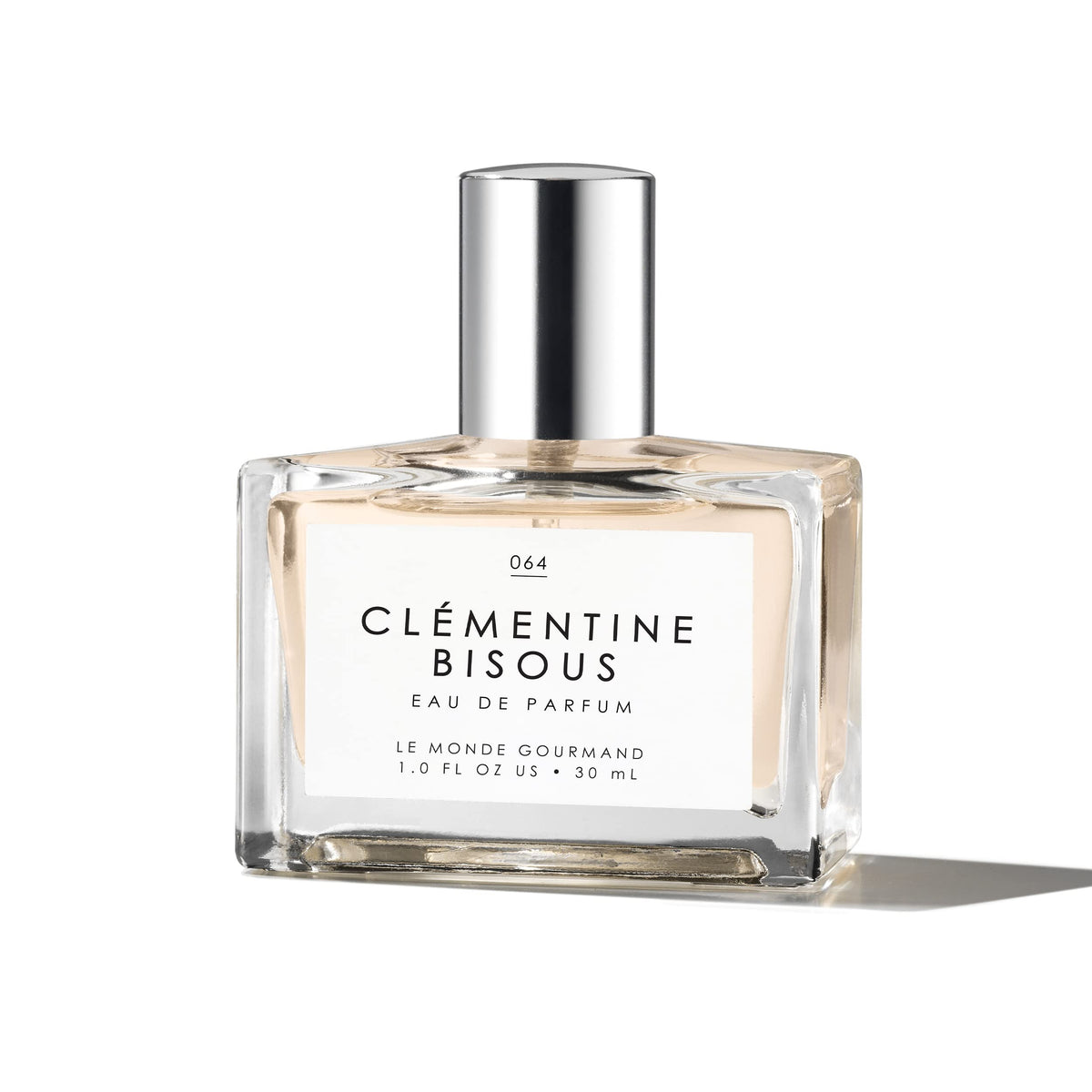 Le Monde Gourmand Clementine Bisous EDP bottle offers everyday citrus elegance.