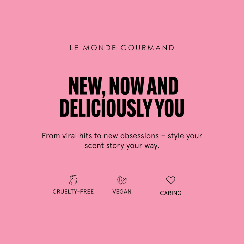 Le Monde Gourmand Creme Vanille collection image signals fragrance wardrobe option.