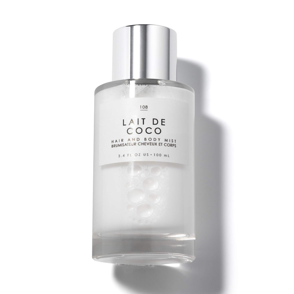 Le Monde Gourmand Lait de Coco mist bottle for year-round tropical wear.