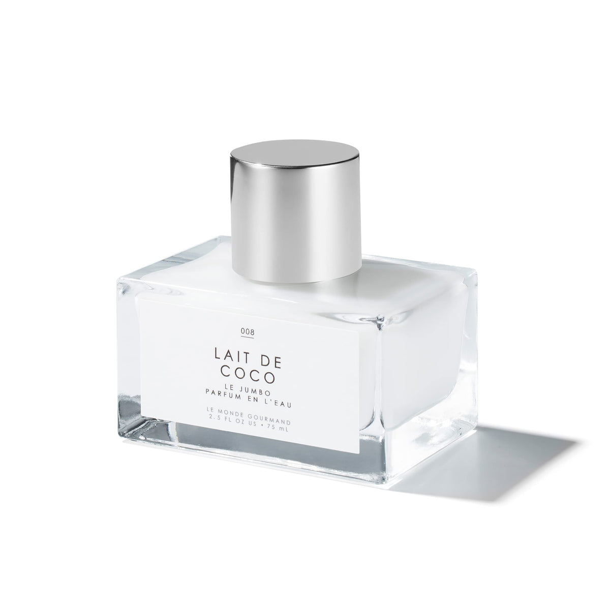 Le Monde Gourmand Le Jumbo Lait de Coco bottle front showcases coconut-rich fragrance for everyday wear.