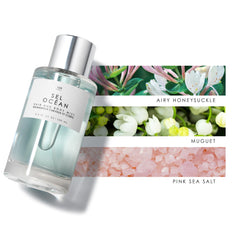 Le Monde Gourmand Sel Océan mist spray close-up for easy all-over scenting
