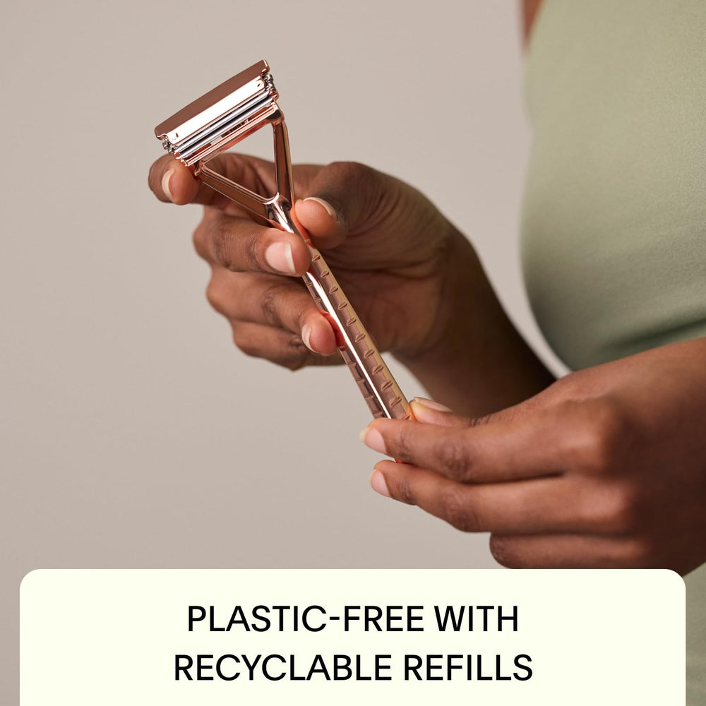 Leaf Shave compatible with standard blades provides flexible options