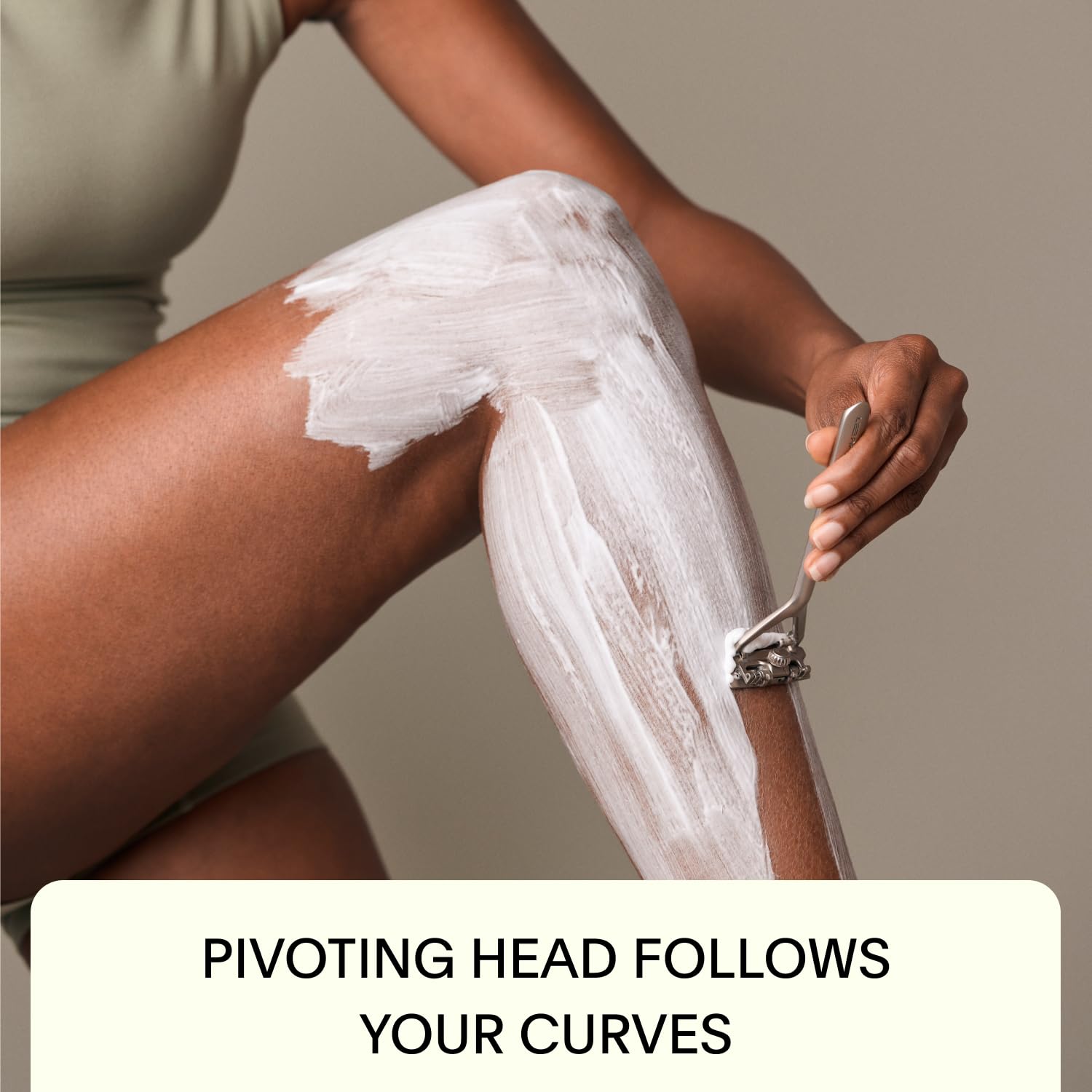 Leaf Shave Rose Gold Magnetic Load Assist enables easy blade changes