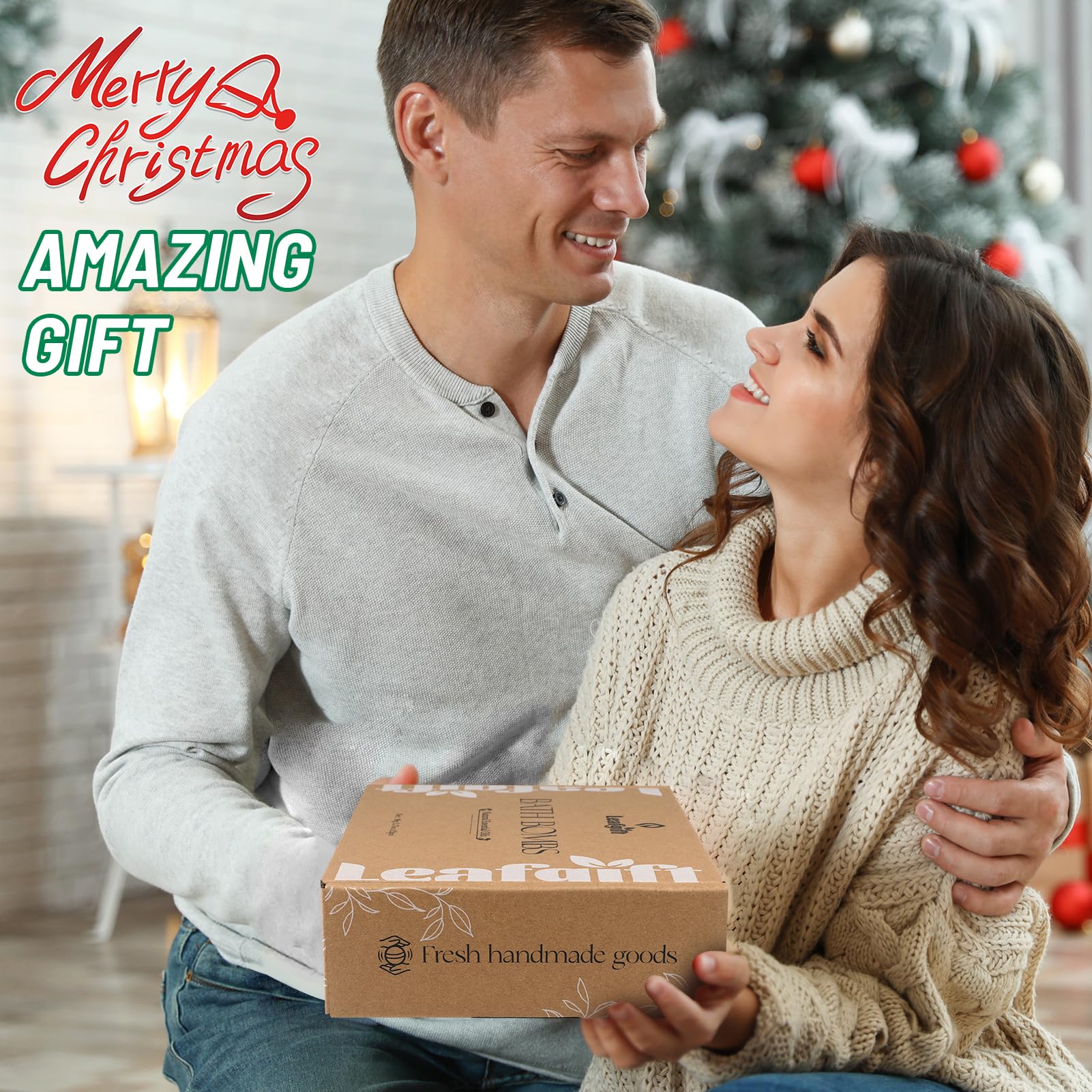 Leafgift Bath Bombs Dissolve Quickly in hot water for a swift spa-like soak.
