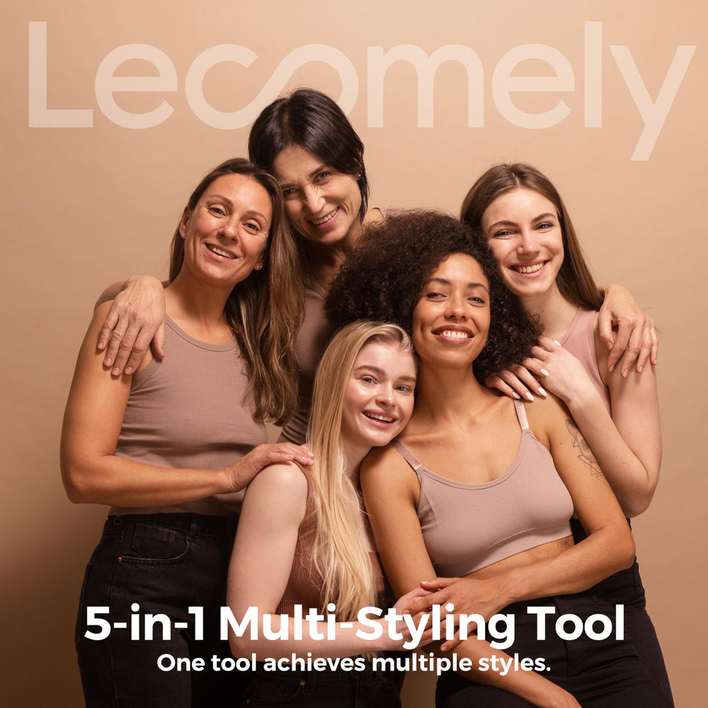 Lecomely AirEdge A3 temperature control prevents hot spots during styling.