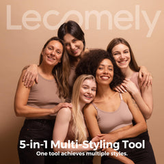 Lecomely AirEdge A3 temperature control prevents hot spots during styling.