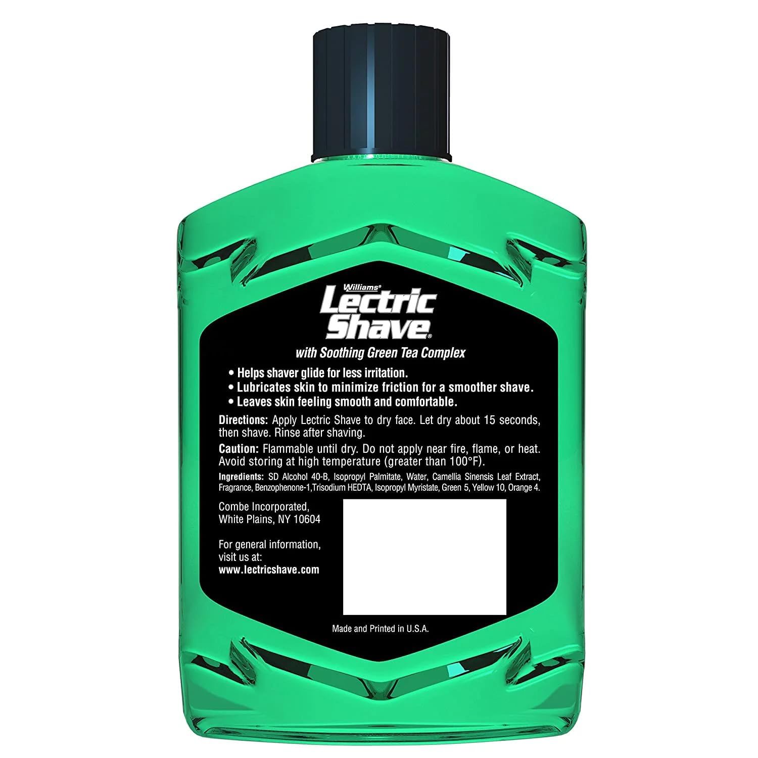 Lectric Shave Pre-Shave texture detail ready for prep ritual