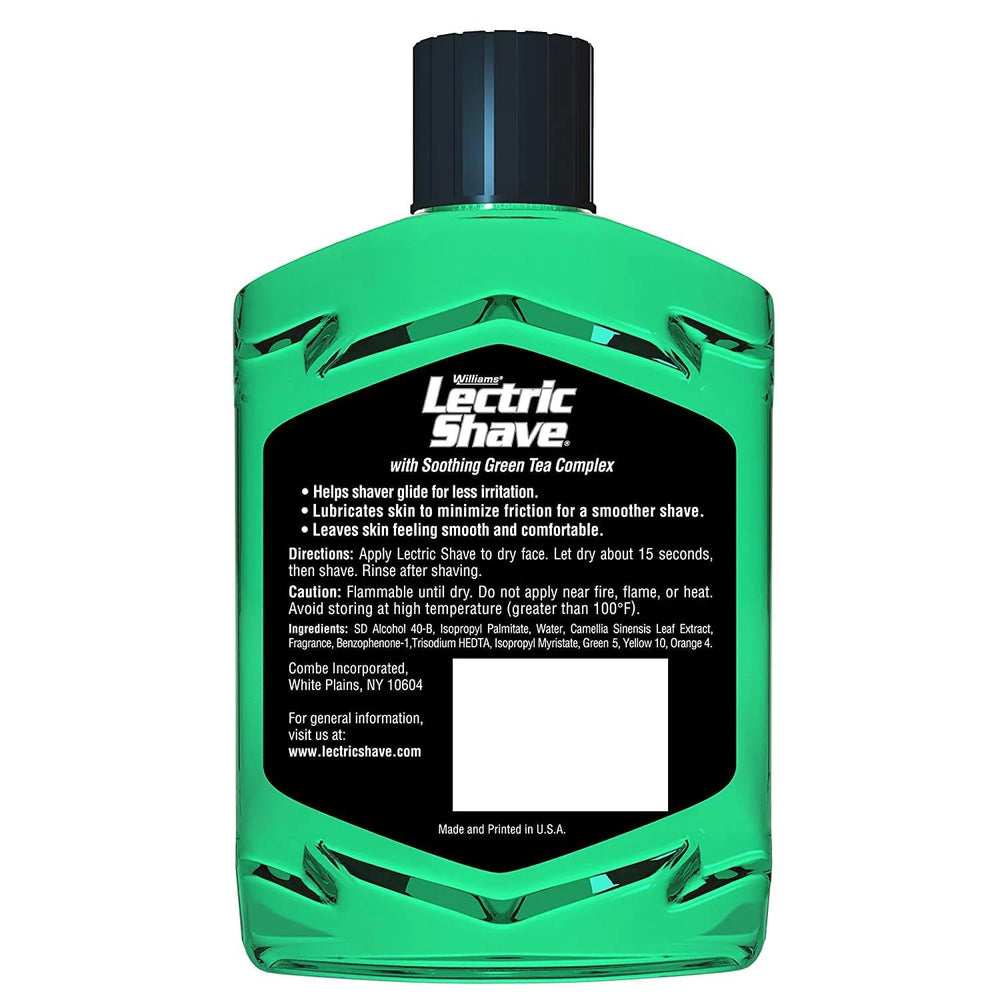 Lectric Shave Pre-Shave texture detail ready for prep ritual