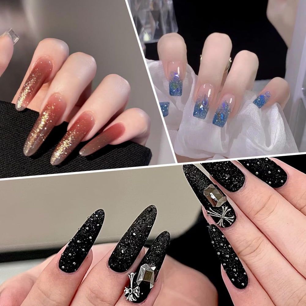 Leeclek decorations rhinestones: sparkle accents to elevate nail designs.
