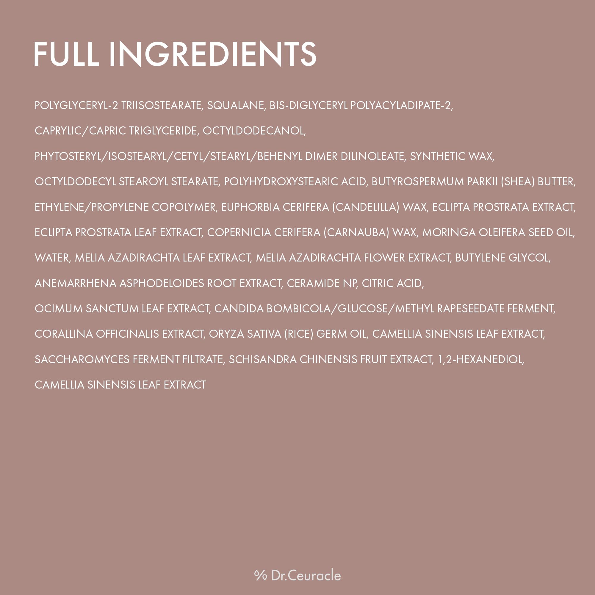 Leegeehaam Dr.Ceuracle vegan kombucha tea lip balm gift-ready packaging appeals to stocking stuffers.