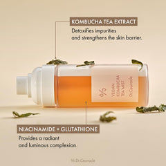 Leegeehaam Dr.Ceuracle vegan kombucha tea mist packaging shows premium gifting design