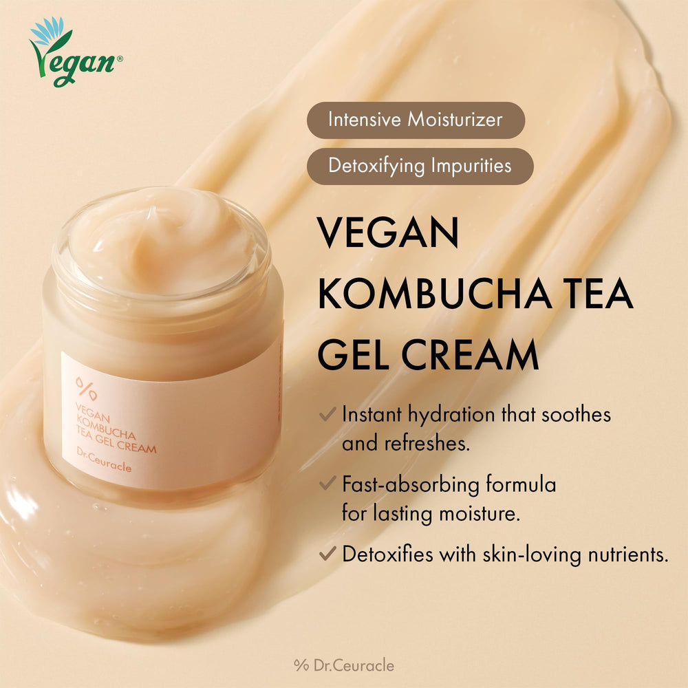 Leegeehaam Dr.Ceuracle gel texture melt closeup shows quick absorption