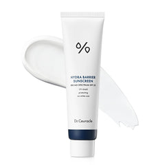 Leegeehaam Dr.Ceuracle Hydra Barrier sunscreen bottle ready for daily protection with a dewy glow