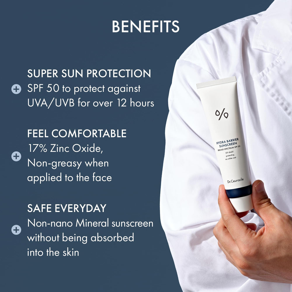 Leegeehaam Dr.Ceuracle sunscreen primer glow closeup for makeup-ready finish
