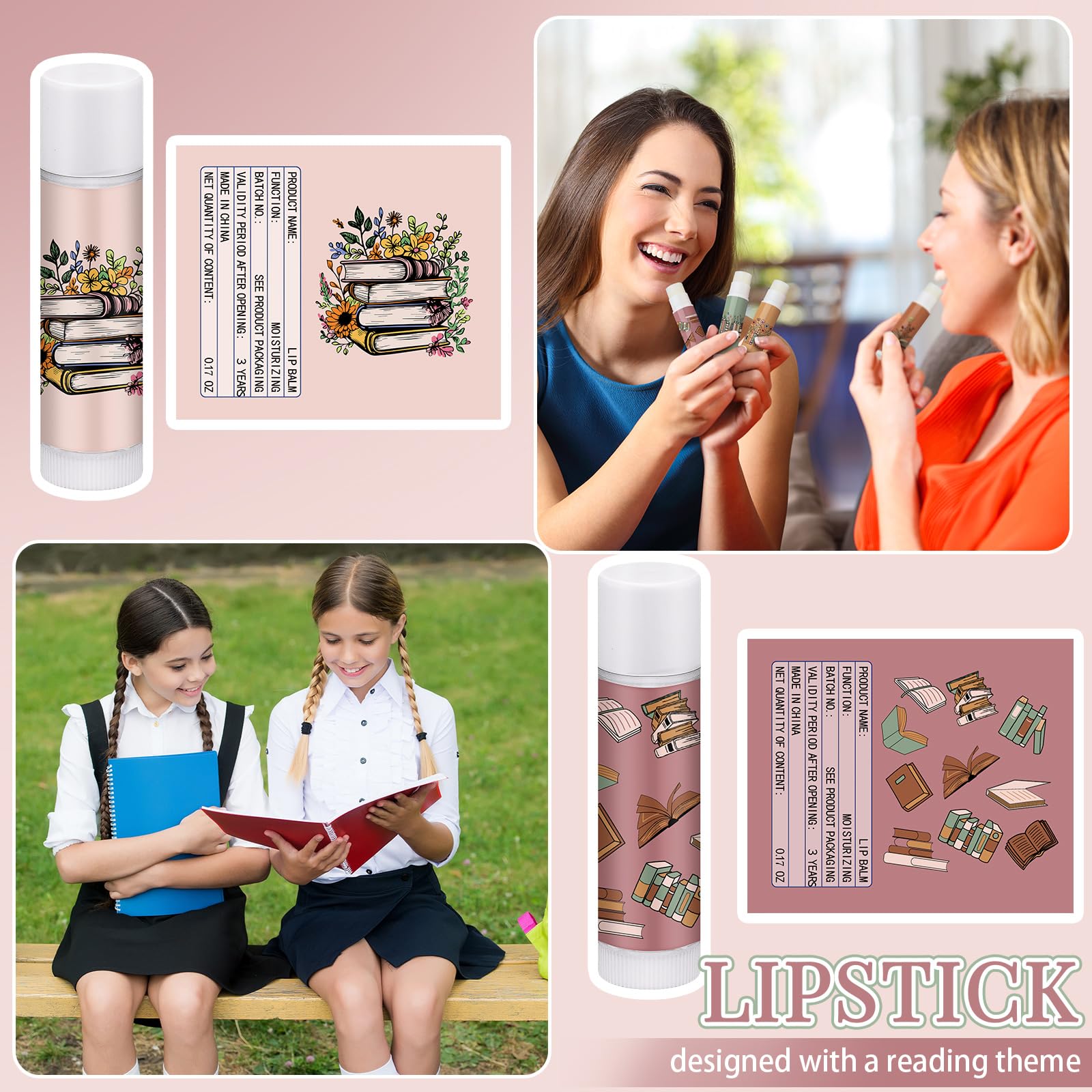 Leelosp bulk gift set suits book club parties and holiday gatherings