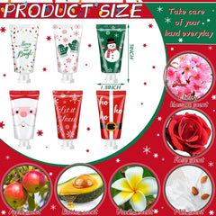 Leelosp Christmas hand cream travel-size 30ml close-up highlights quick-absorb formula.
