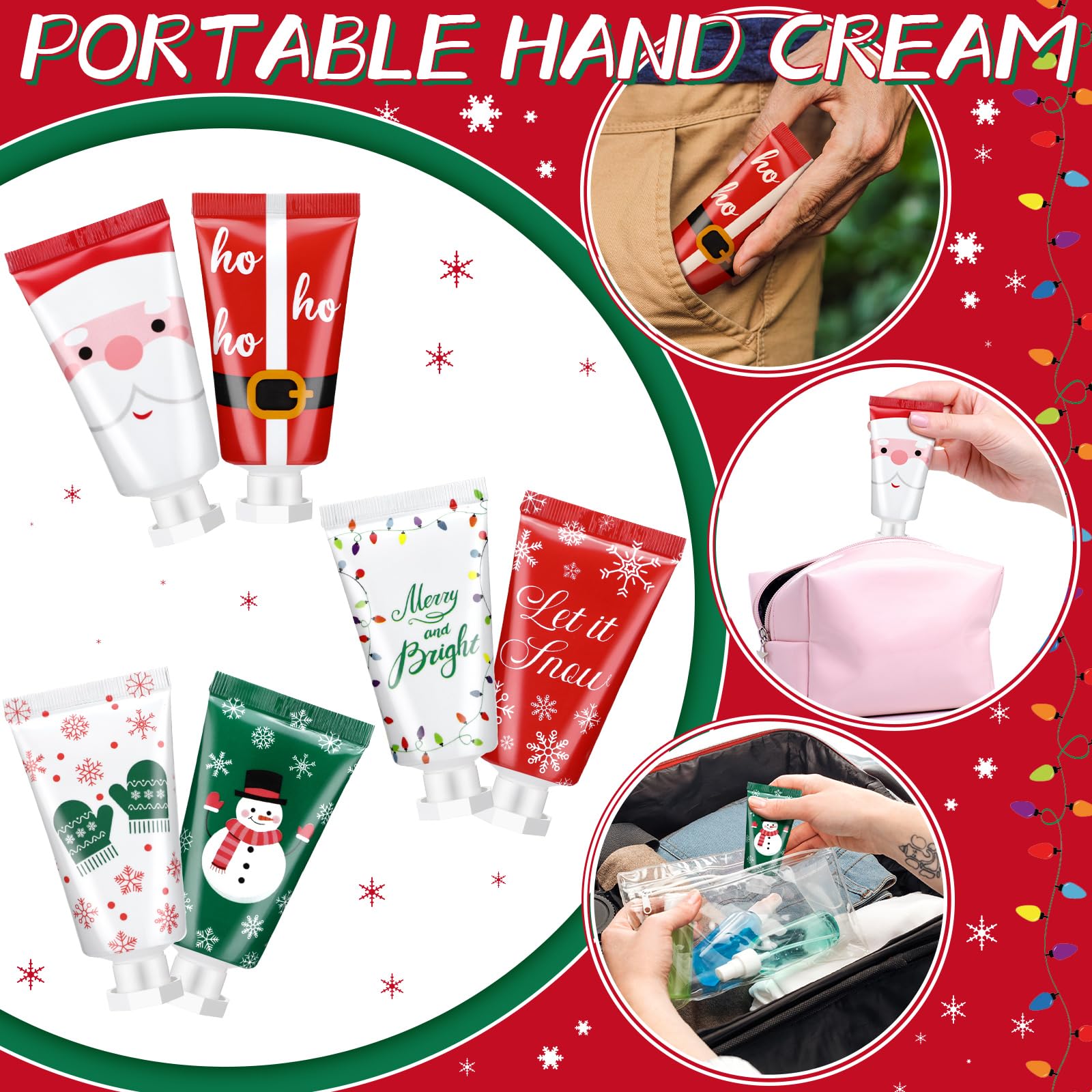Leelosp travel-size hand cream portable for on-the-go hydration.