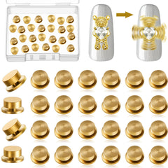 Leelosp spinning nail charms pack for versatile nail art ideas and sharing.
