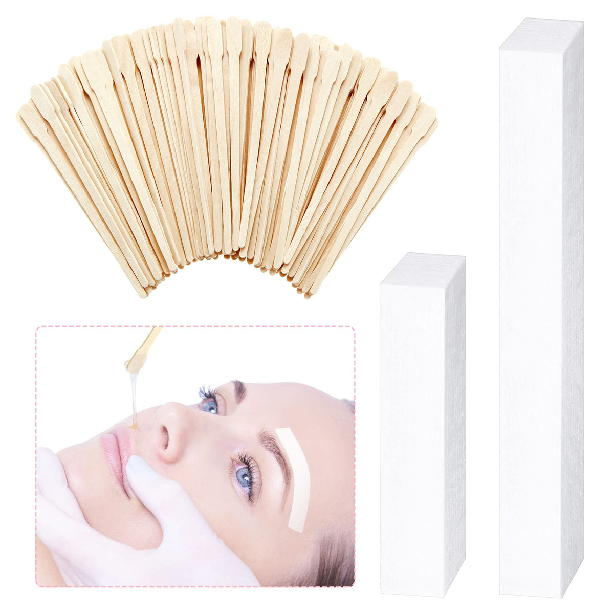 Leelosp waxing kit package overview, ideal for at-home hair removal sessions.