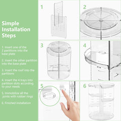 LeeWent sturdy countertop design keeps vanity organized and clutter-free.