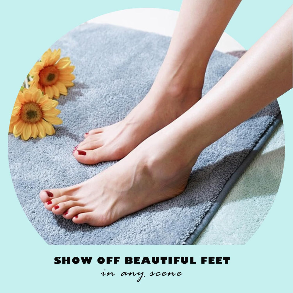 Leeshine glass foot file heel scraper for gentle callus reduction