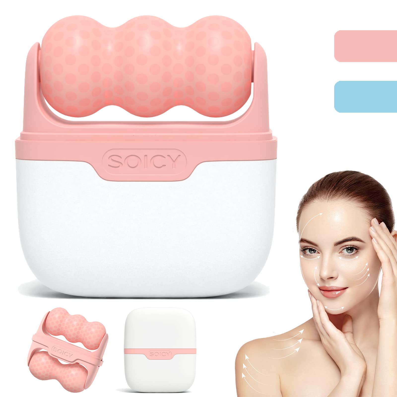 Leeshine Ice Roller Therapy – cooling massage supports relaxation and muscle relief.