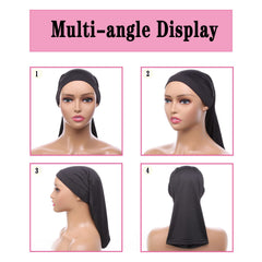 Leeven dreadlock cap worn on head showing versatile fit for gym or casual wear.