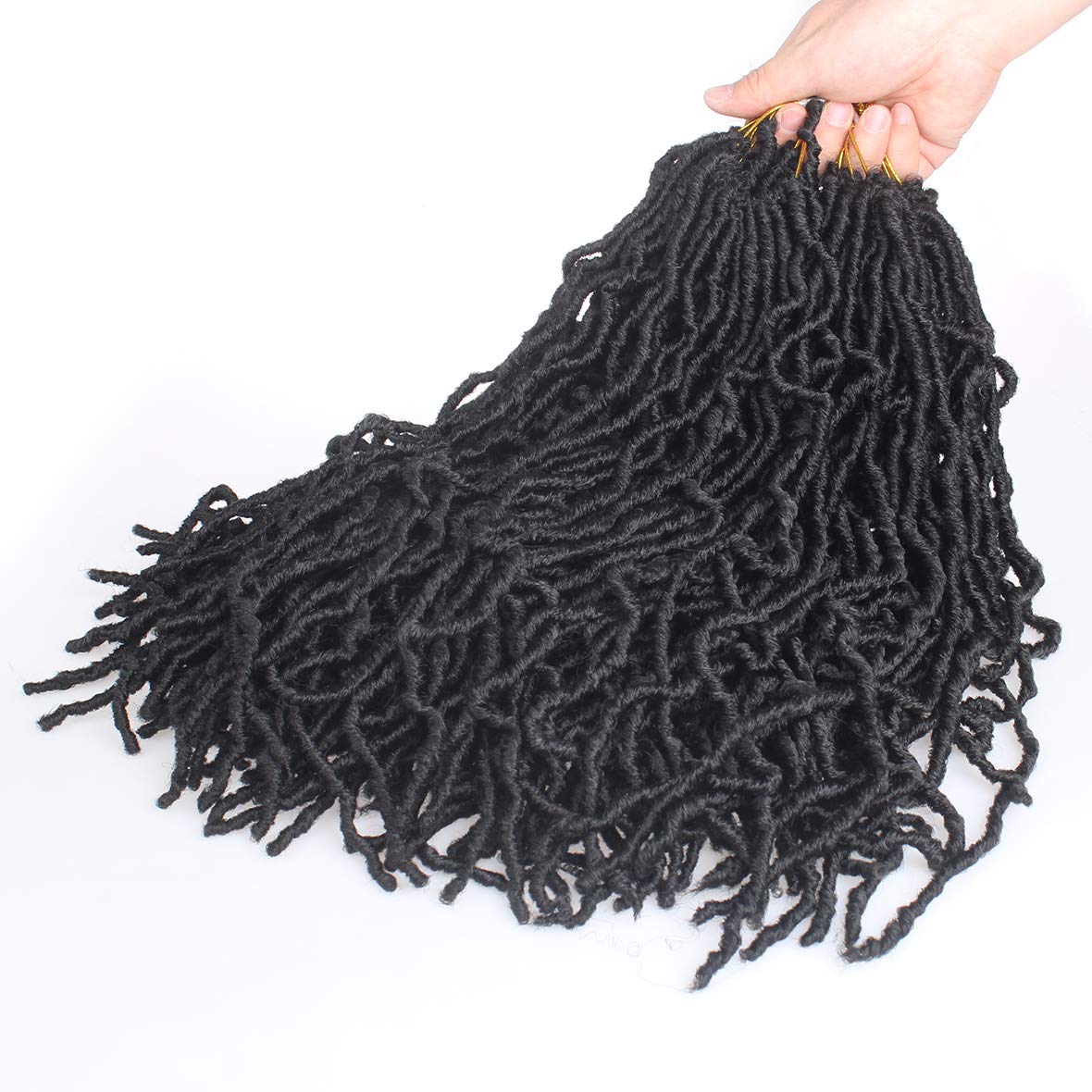 Leeven Goddess Locs package unpacked image highlights full contents and setup