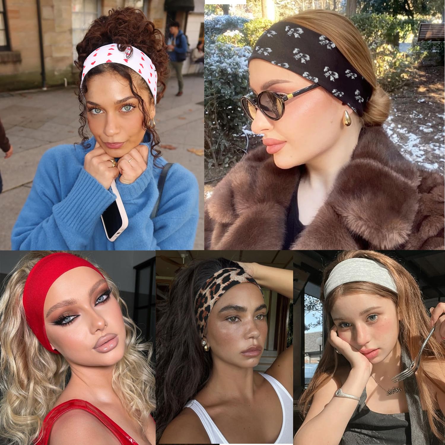 Leeven headbands styling with different outfits for everyday fashion pieces