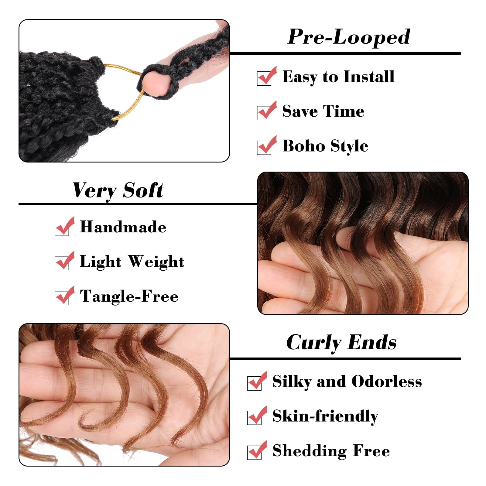Leeven color options show black-to-brown gradient for versatile looks