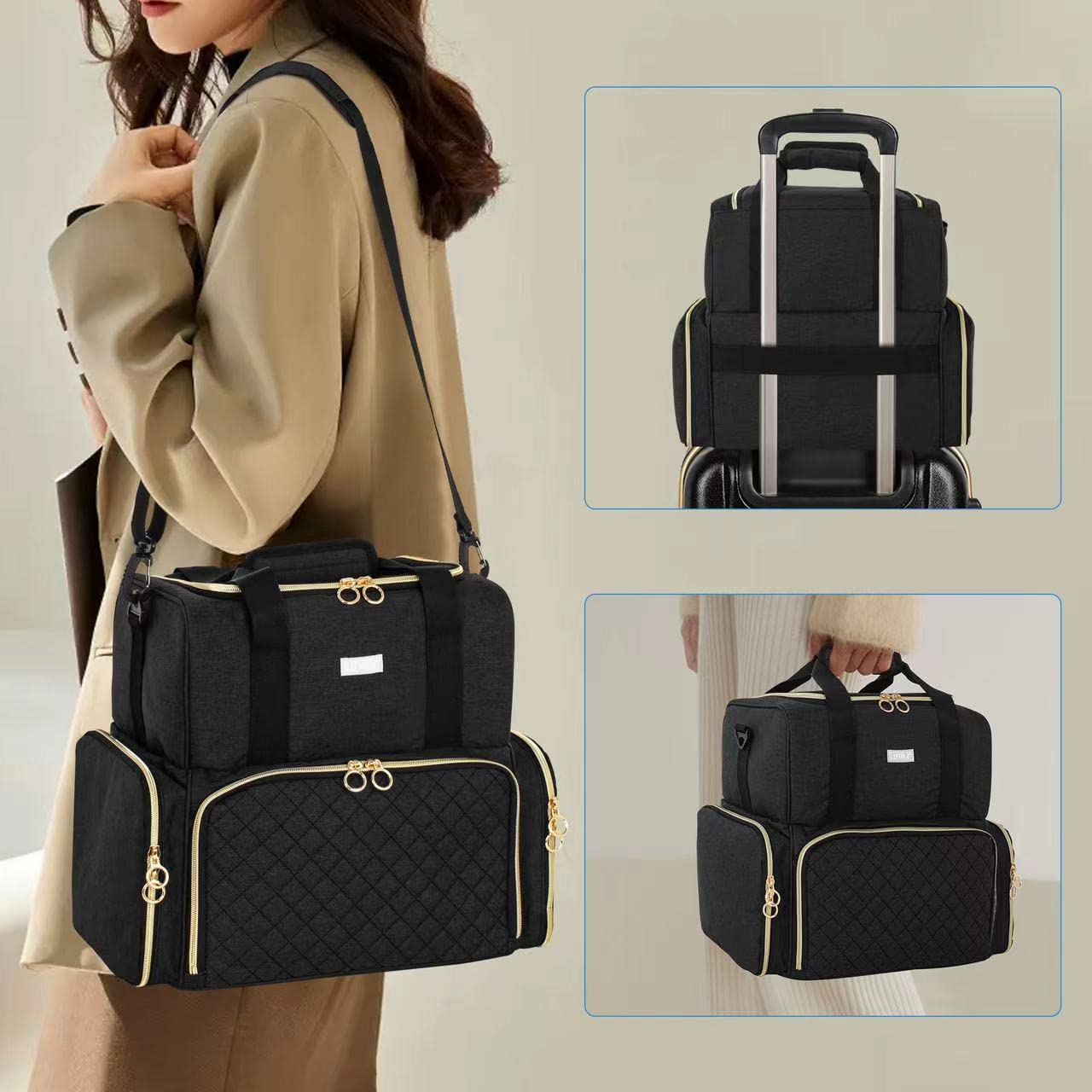 LEFOR·Z heavy-duty polyester construction survives frequent travel