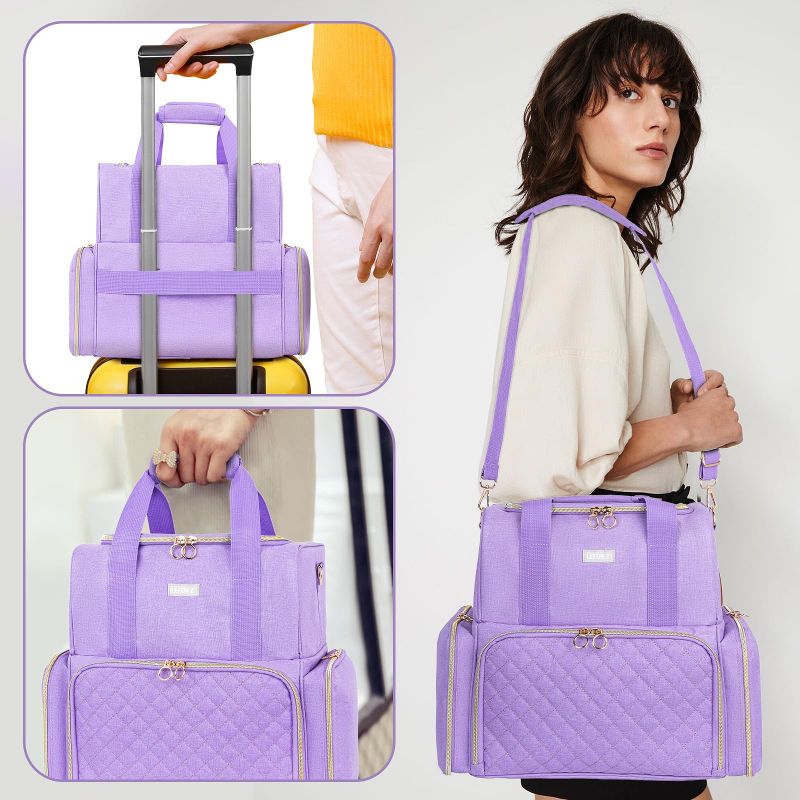 LEFOR·Z three carry-options for travel and home use