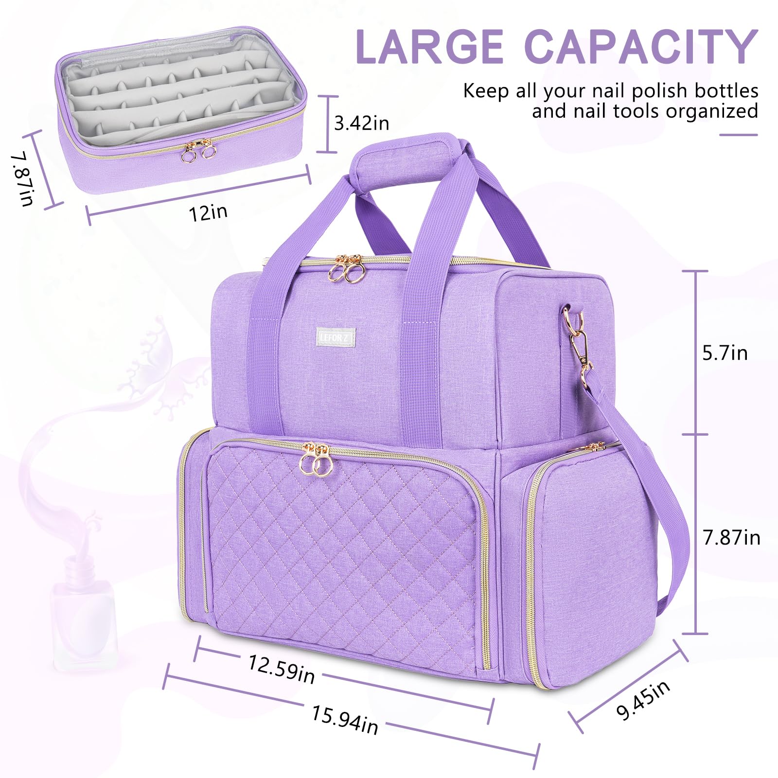 LEFOR·Z removable-bags feature for flexible tool and accessory storage