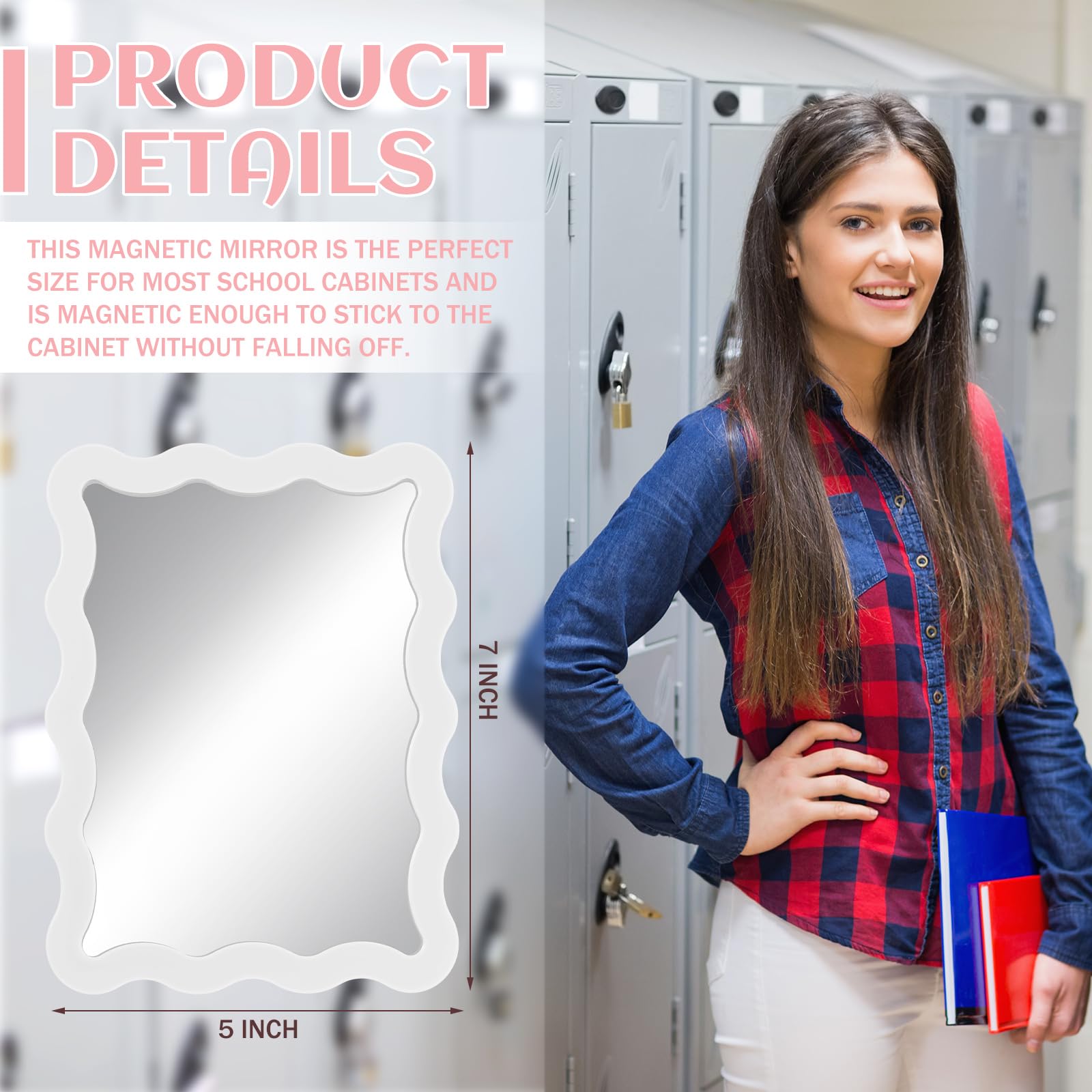 Leinuosen magnetic back attachment — secure hold on metal surfaces.