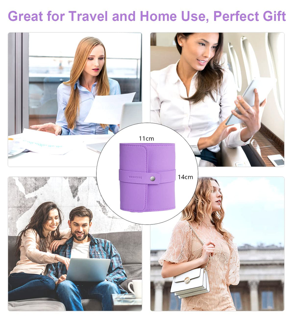 Leipple foot-care tools in kit suitable for at-home pedicures