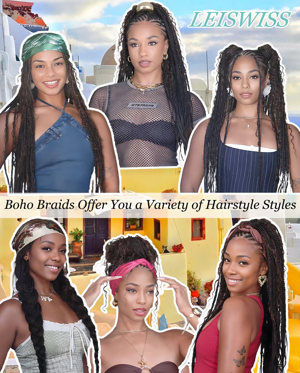 LEISWISS braiding hair care guide for maintaining softness and shine.