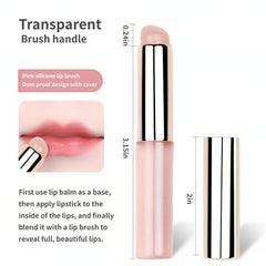LeMeeOly silicone lip brush stays hygienic and easy to clean after use.