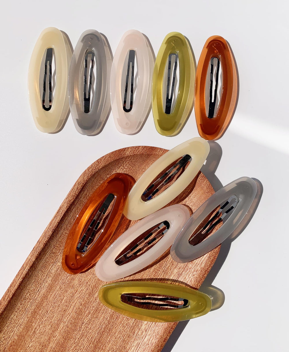 Lemeilleur hair clip oval 3.2 inch collection for versatile daily styling.