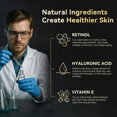 LemeTree retinol and hyaluronic acid ingredients panel