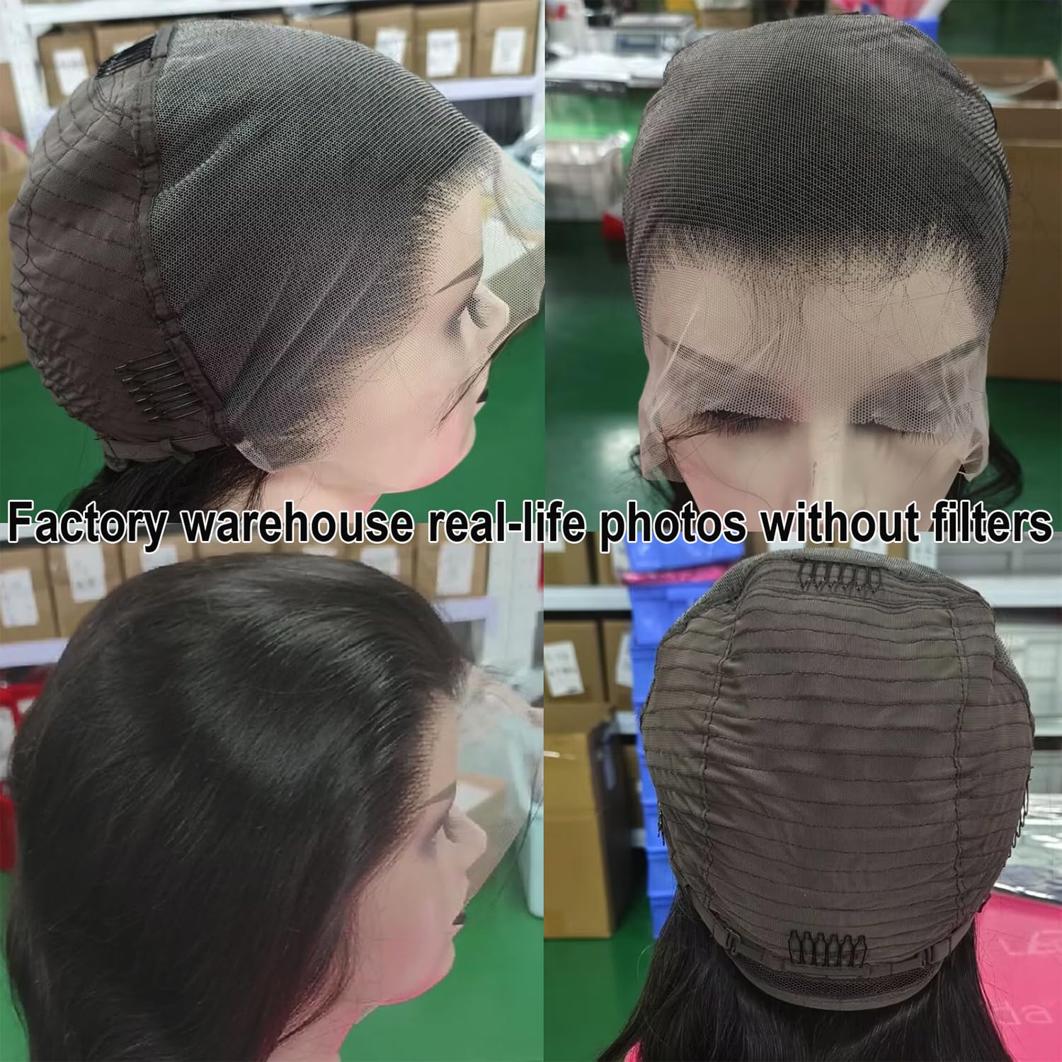 Lemoda 210% density body wave wig for fuller volume and presence