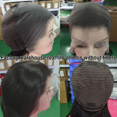 Lemoda 210% density body wave wig for fuller volume and presence