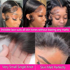 Lemoda natural hairline with pre-plucked baby hairs for seamless wear