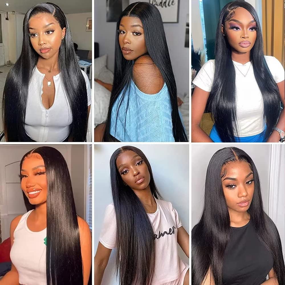 Lemoda pre-plucked natural hairline wig ready to wear straight from packaging