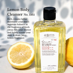 C.O. Bigelow Lemon Body Lotion quick-absorption with shea and kukui for lasting hydration.