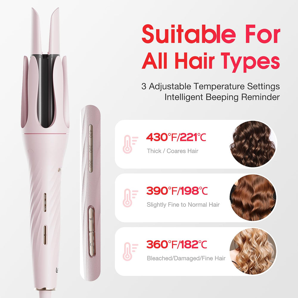 LENA Z4 adjustable temperature settings for versatile hair types.