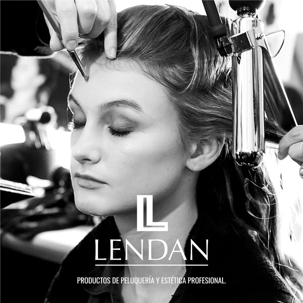 Lendan hair care routine steps showing how to apply moringa oil