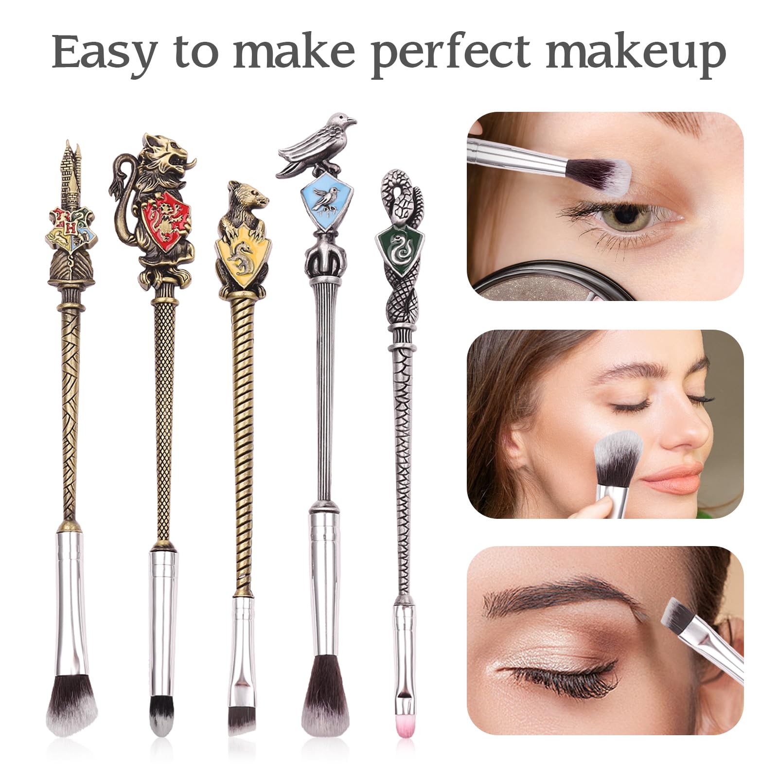 LENDOO Harry eyeliner brush enables clean, defined lines.